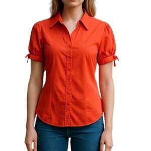 Ricki's Short Sleeve Button Down Shirt